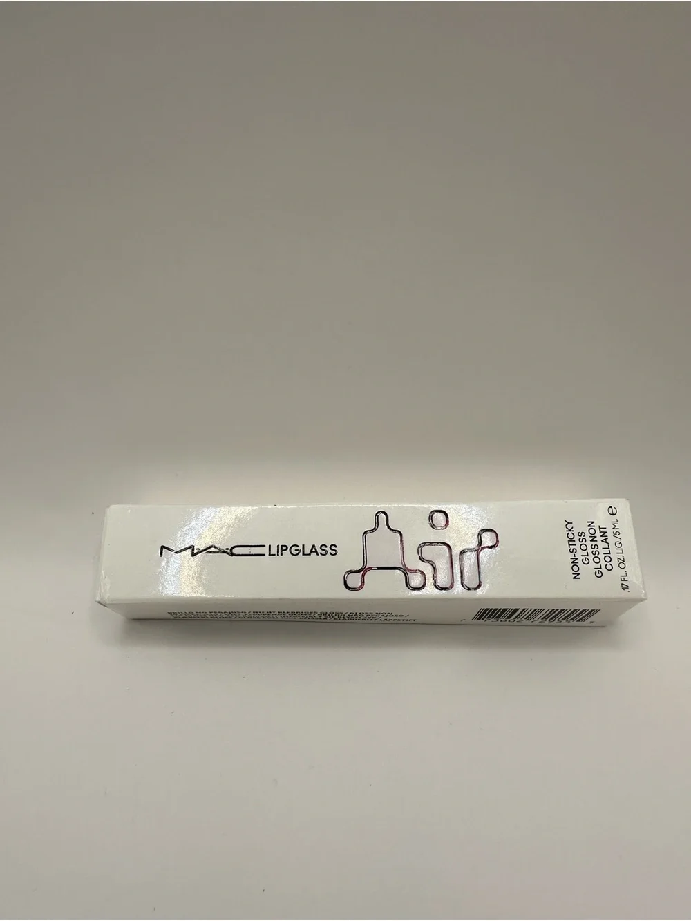 MAC Lipglass Lip Gloss — Clear / Transparent Shine